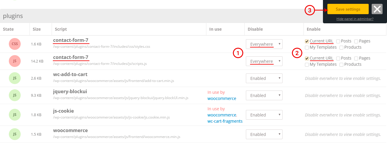 Cleafy assets manager interface