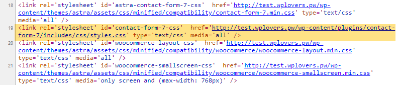 Contact form 7 loads styles everywhere