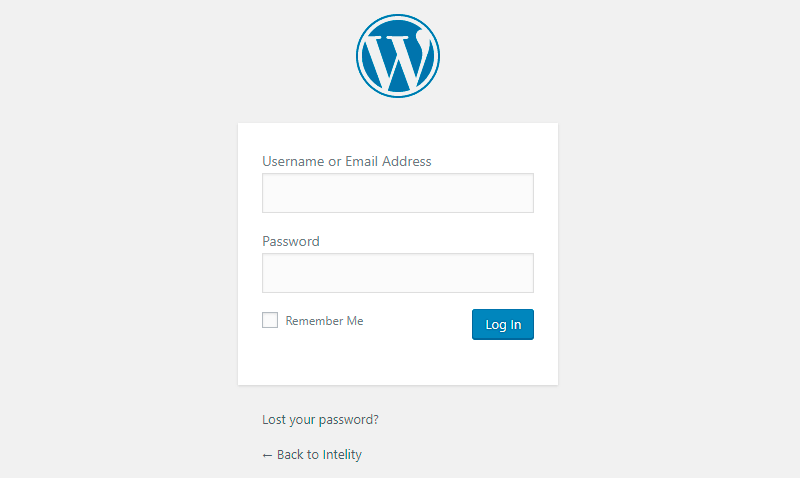 Authorization form - How to protect the WordPress login page