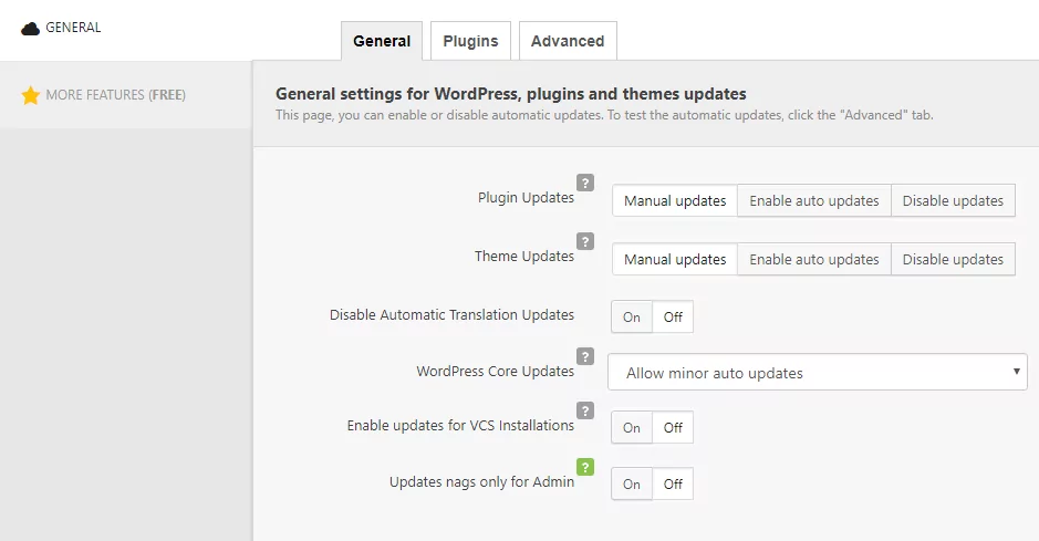 WordPress Automatic Updates